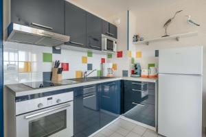 À 200m de la plage, vue mer pour 4