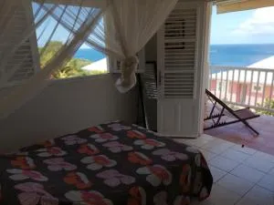 Rose phoenix appartement terrasse et piscine vue mer - Grande Anse
