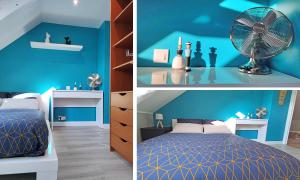 Appartements LE REFLET MERVILLE - Central & chic - AufildeLorient : photos des chambres