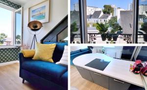 Appartements LE REFLET MERVILLE - Central & chic - AufildeLorient : photos des chambres