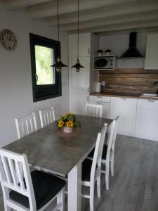 Domek na Kaszubach, Borowy Młyn, jezioro Gwiazda, sauna, 4