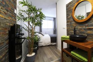 Appartements L'Evasion Lourdaise Terrasse Centre Parking wifi : photos des chambres