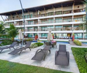 Apartamento Porto Beach Residence (Beira Mar) - Porto de Galinhas