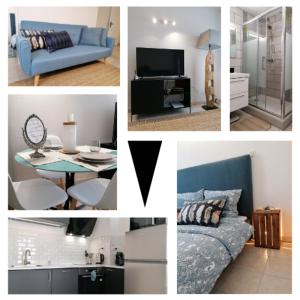 Appartements GRISOLLES - Confortable T2, coeur de village, 5min Canal du Midi & Gare : photos des chambres