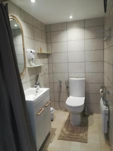 Appartements appartement avec Jacuzzi hammam sauna privatise au rez de chaussee ds maison a Voglans a 2 kilometres du lac du bourget en Savoie entre Chambery et Aix les Bains cure thermale : photos des chambres