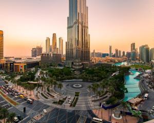 FIRST CLASS 3BR with full BURJ KHALIFA and FOUNTAIN VIEW