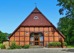 Fachwerkhaus, Hof zur Sonnenseite Fehmarn