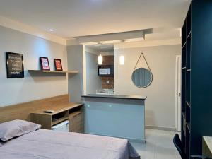 Studio moderno a poucos metros do Macapá Shopping