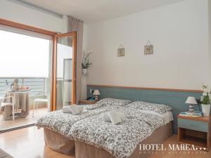 Chambre Double ou Lits Jumeaux avec Balcon - Vue sur Mer