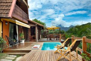 Casa Serrana, piscina aquecida, AC quente-frio