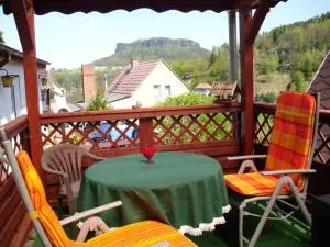 Haus 2 mit 1 getr Schlafzimmer - 柯尼希施泰因易北