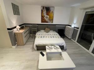 Appartements F1 Terrasse Hydromassage LED, Colmar a 5min, calme : photos des chambres