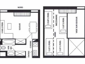 Appartements Studio La Plagne Montchavin Les Coches, 2 pieces, 5 personnes - FR-1-329-43 : photos des chambres