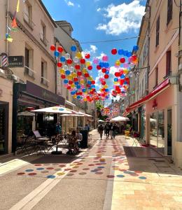 AP101 Disneyland a 15 min en voiture, Lagny au coeur de Centre ville, 30 min à  Paris en voiture