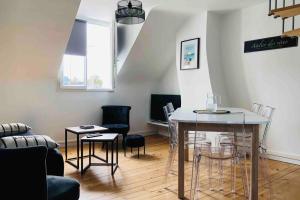 Appartements LA HOUPPA, renove, Trouville-sur-Mer, quartier Bonsecours : photos des chambres