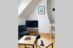 Appartements LA HOUPPA, renove, Trouville-sur-Mer, quartier Bonsecours : photos des chambres