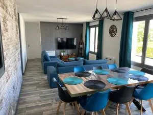 Gîte zooval 9 personnes, piscine, à 5 min du zoo de Beauval - 圣艾尼昂