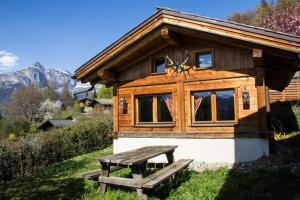 Chalets Chalet cosy proche Tramway du Mont-Blanc et centre : photos des chambres