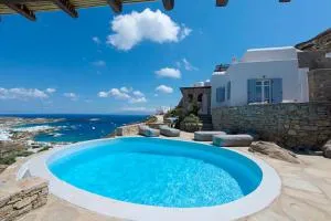 Villa Ammonite with heated pool by Diles Villas - Psarou