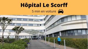 Appartements Lorient - L'Escapade - Lit Queen Size - Proche Centre et Gare - Internet Haut Debit Fibre : photos des chambres