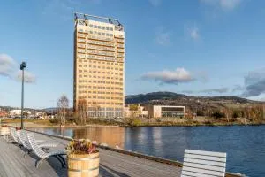 MJOS TOWER Apartment - Lovely city view - Brumunddal