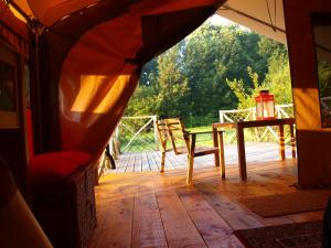 B&B / Chambres d'hotes Les cabanes de Kermenguy : photos des chambres