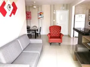 INCRÍVEL Ap a 100m do MAR com Ar e Wi-Fi - 伊达贾伊