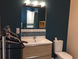 Chambre dans dépendance Maison de Ville + abri vélos