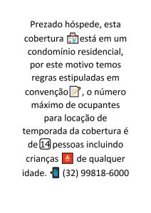 Cobertura Duplex Luxo, Piscina e Churrasqueira