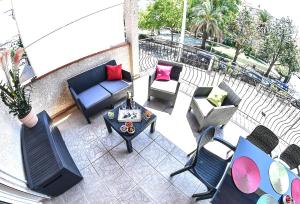 spacieux T5, terrasse, proche centre,parking privé