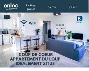 Appartement coup de coeur au calme avec parking