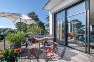 Maisons de vacances Face a la marina superbe maison pour dix personne a Sarzeau : photos des chambres