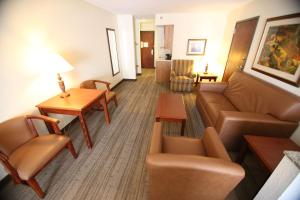 King Suite with Sofa Bed room in Crown Pointe Lodge; BW Signature Collection
