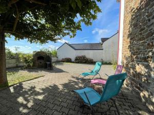 Maisons de vacances Superbe maison avec vue sur la mer a Asserac : photos des chambres