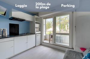 Appartements Studio avec loggia - a 200m de la plage - Parking : photos des chambres