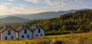 Domki Na Skale z widokiem na panoramę Karkonoszy - Kopaniec