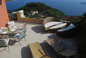 Appartements Stunning Penthouse with panoramic views of Eze Village and the French Riviera : photos des chambres