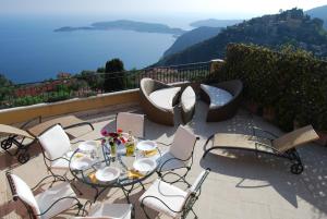 Appartements Stunning Penthouse with panoramic views of Eze Village and the French Riviera : photos des chambres