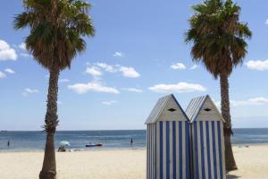 Chalets Chalet in Pomerols near Mediterranean Beaches : photos des chambres