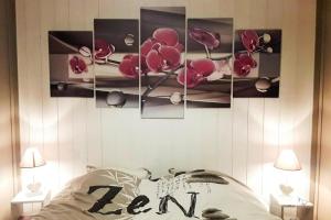 Chalets Chalet in Pomerols near Mediterranean Beaches : photos des chambres
