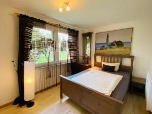 Apartment Emil im EG mit Garten in Suhl - Themar