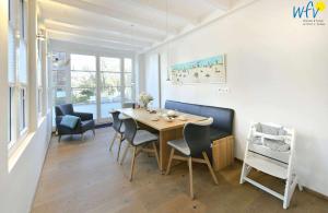 Haus Nordland Ferienwohnung Gartenblick