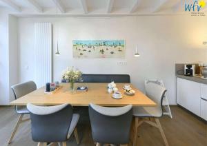 Haus Nordland Ferienwohnung Gartenblick