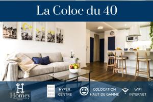 HOMEY LA COLOC DU 40 - Colocation haut de gamme de 4 chambres uniques et privées - Proche transports en commun - Aux portes de Genève