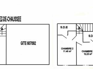 Maisons de vacances Gite Saffre, 4 pieces, 6 personnes - FR-1-306-1106 : Maison de Vacances (6 Adultes)