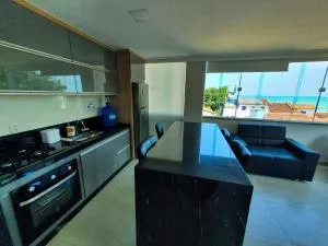 Apartamento Novo em Iriri - Vista para o Mar - 伊利利
