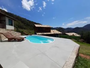 Chale com agua de nascente e com vista panoramica - Lumiar