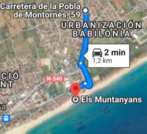 Casa Diana: Vista al mar y 3min a la playa y 30min a PortAventura