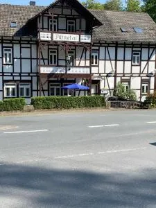 Monteurzimmer Ahnetal Zweibettzimmer Einzelzimmer mit eigenem Bad - Dörnberg