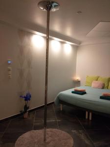 Love hotels Le Ptit Spa de L'Abbaye Suite love et Spa prive : photos des chambres